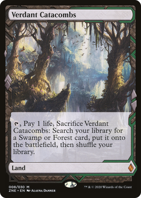 Magic: The Gathering - Verdant Catacombs Foil - Zendikar Rising Expeditions