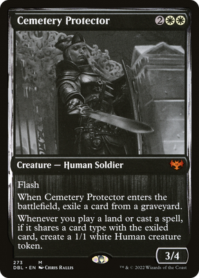 Magic: The Gathering - Cemetery Protector - Innistrad: Double Feature