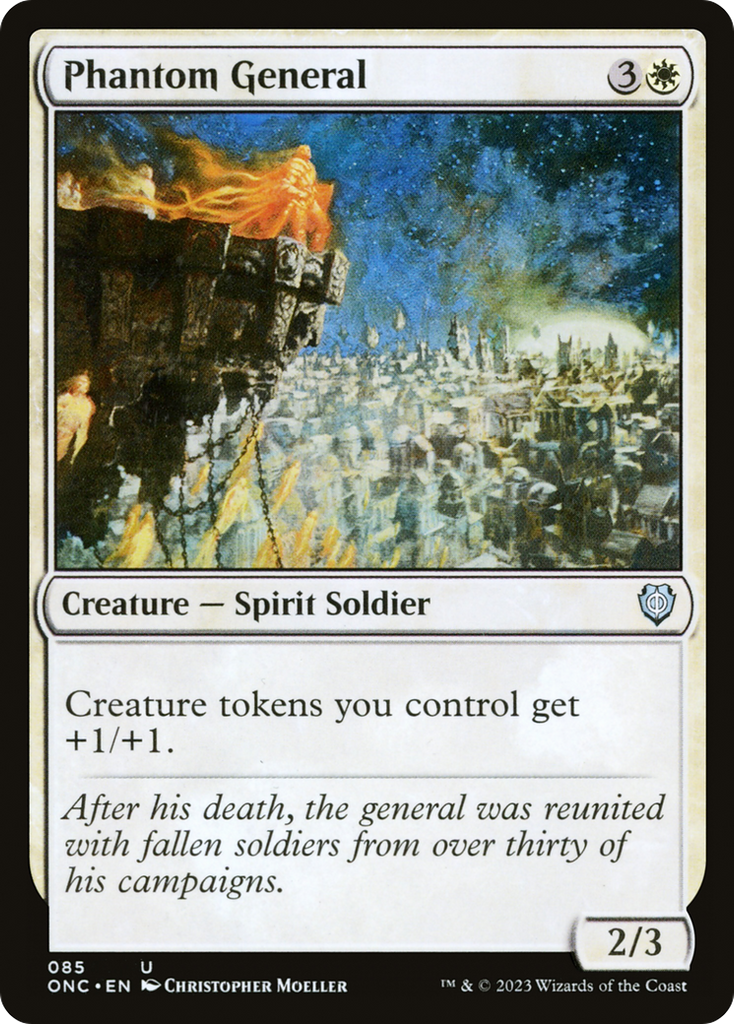 Magic: The Gathering - Phantom General - Phyrexia: All Will Be One Commander