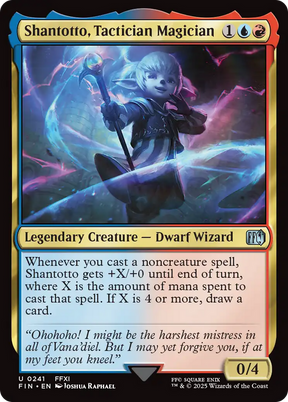Magic: The Gathering - Shantotto, Tactician Magician - Final Fantasy