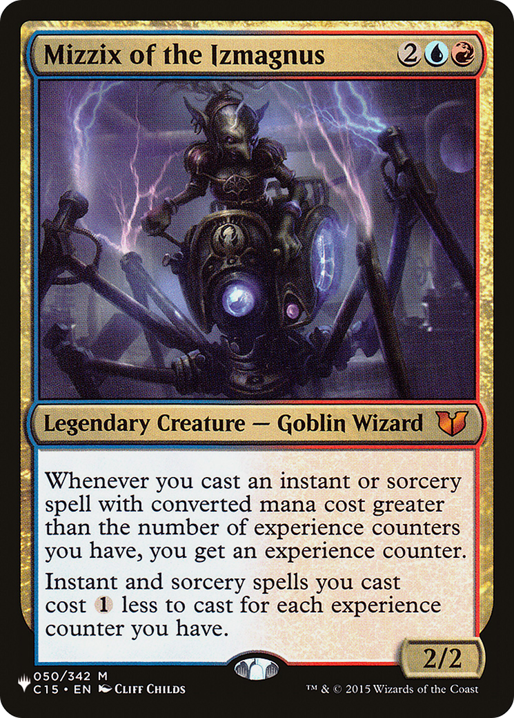 Magic: The Gathering - Mizzix of the Izmagnus - The List