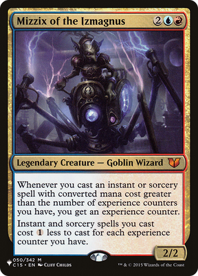 Magic: The Gathering - Mizzix of the Izmagnus - The List