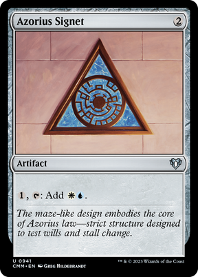 Magic: The Gathering - Azorius Signet - Commander Masters
