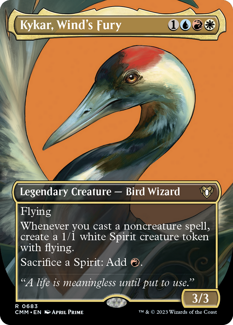 Magic: The Gathering - Kykar, Wind's Fury - Commander Masters