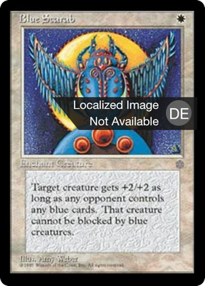 Magic: The Gathering - Blauer Skarabäus - Ice Age