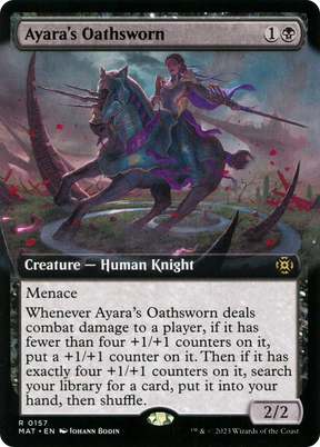 Magic: The Gathering - Ayara's Oathsworn Foil - March of the Machine: The Aftermath
