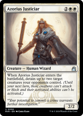Magic: The Gathering - Azorius Justiciar - Ravnica Remastered