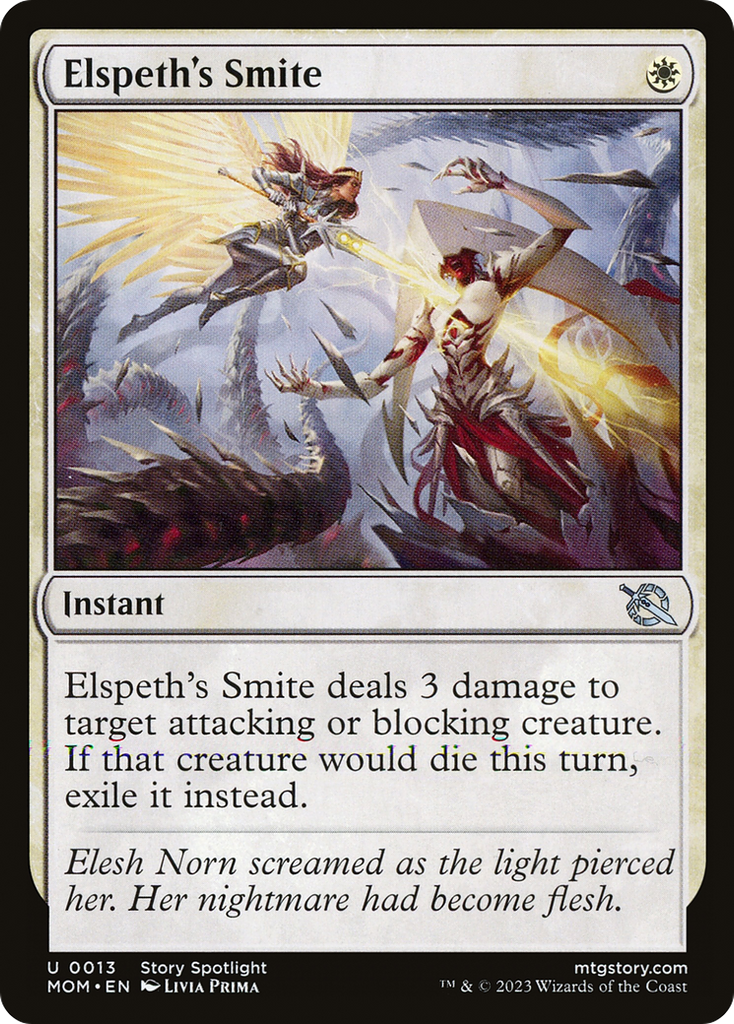Magic: The Gathering - Elspeth's Smite - March of the Machine