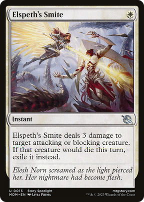 Magic: The Gathering - Elspeth's Smite Foil - March of the Machine