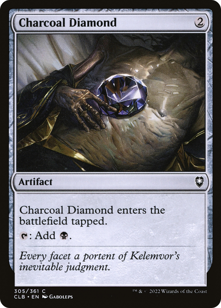 Magic: The Gathering - Charcoal Diamond - Commander Legends: Battle for Baldur's Gate