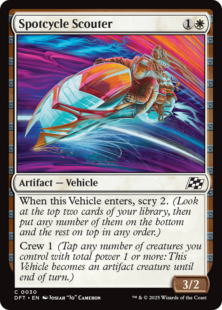 Magic: The Gathering - Spotcycle Scouter - Aetherdrift