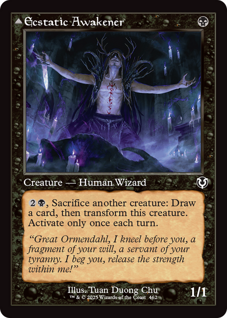 Magic: The Gathering - Ecstatic Awakener // Awoken Demon - Innistrad Remastered