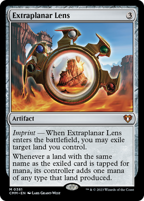 Magic: The Gathering - Extraplanar Lens Foil - Commander Masters