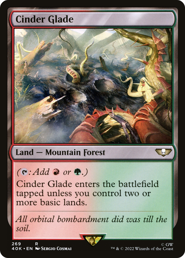 Magic: The Gathering - Cinder Glade - Warhammer 40000 Commander