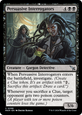 Magic: The Gathering - Persuasive Interrogators Foil - Murders at Karlov Manor