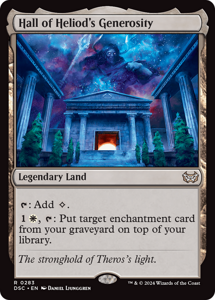 Magic: The Gathering - Hall of Heliod's Generosity - Duskmourn: House of Horror Commander