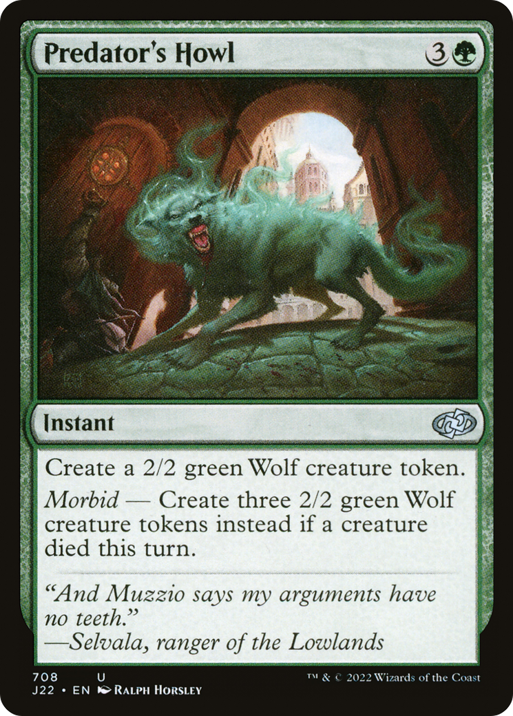Magic: The Gathering - Predator's Howl - Jumpstart 2022