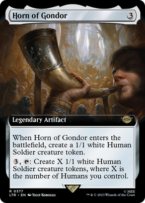Magic: The Gathering - Horn of Gondor Foil - The Lord of the Rings: Tales of Middle-earth