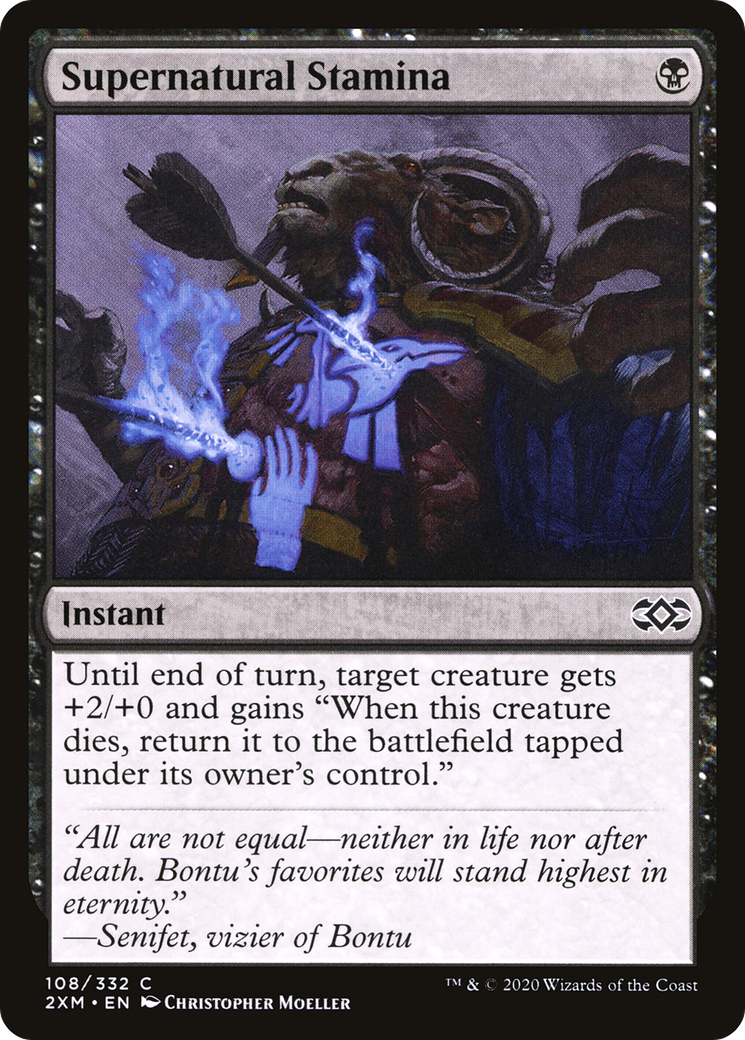Magic: The Gathering - Supernatural Stamina Foil - Double Masters