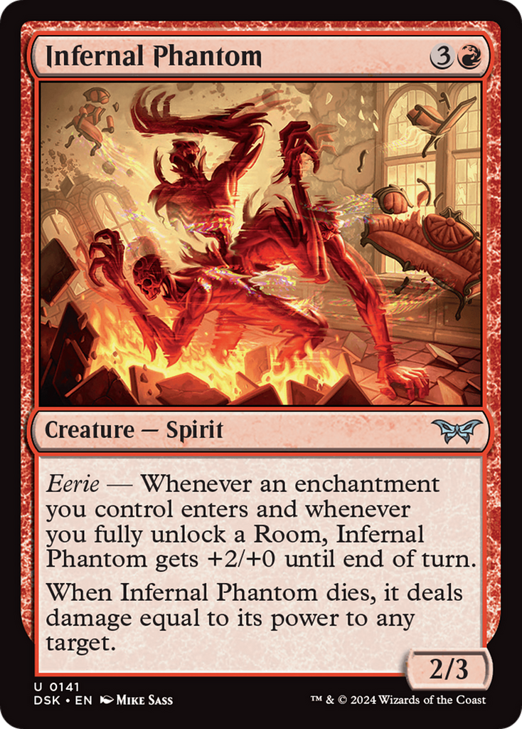 Magic: The Gathering - Infernal Phantom - Duskmourn: House of Horror