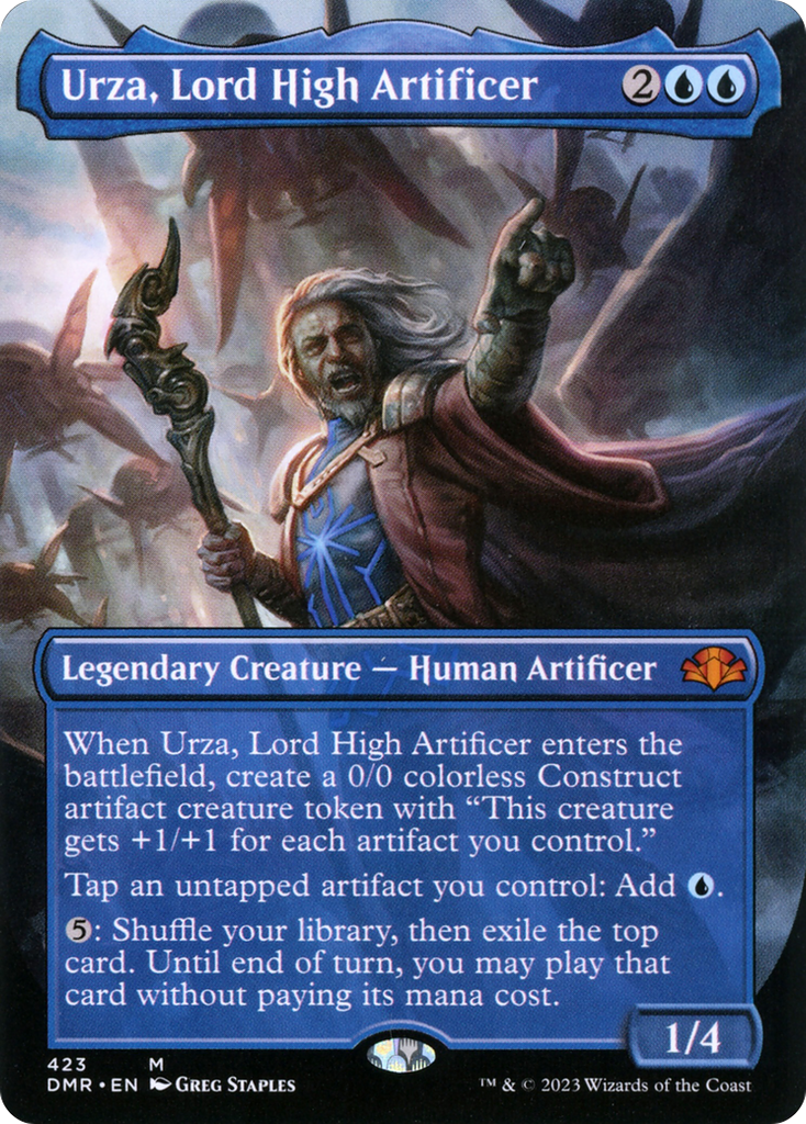 Magic: The Gathering - Urza, Lord High Artificer Foil - Dominaria Remastered