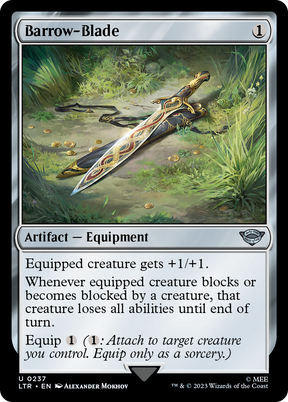 Magic: The Gathering - Barrow-Blade - The Lord of the Rings: Tales of Middle-earth