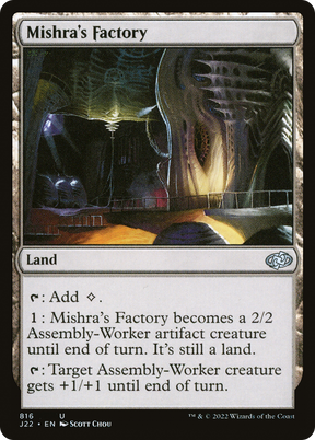 Magic: The Gathering - Mishra's Factory - Jumpstart 2022