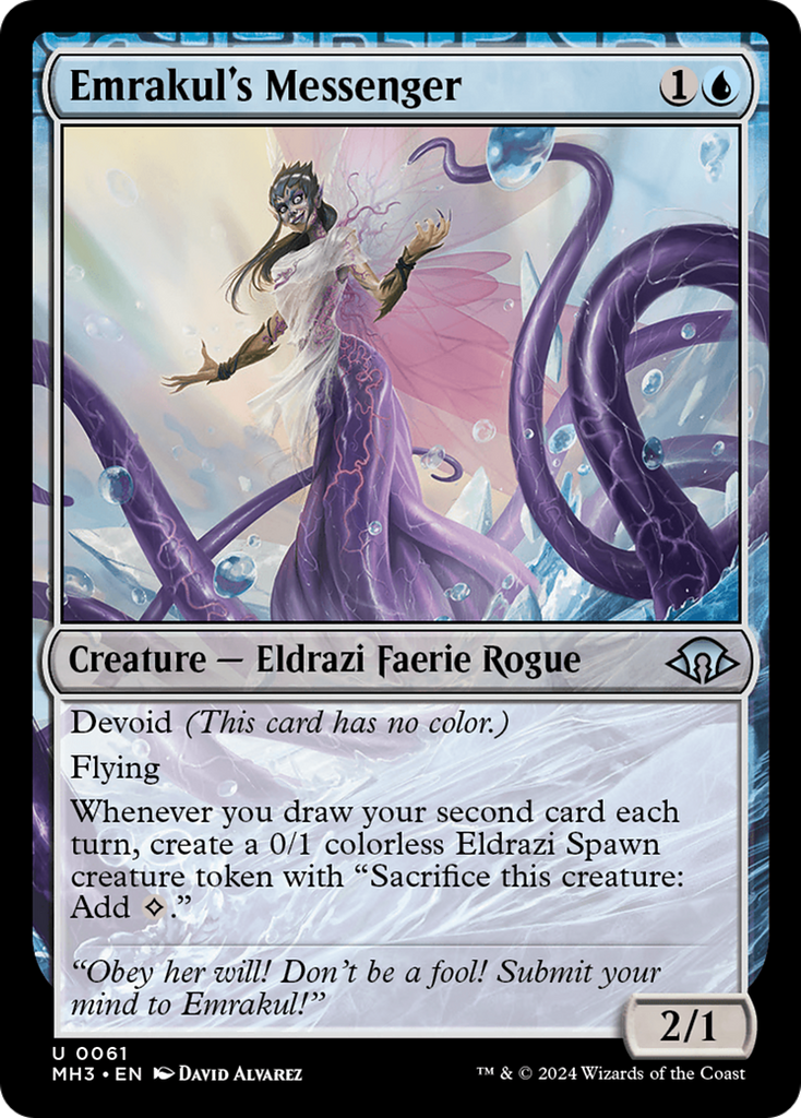 Magic: The Gathering - Emrakul's Messenger - Modern Horizons 3