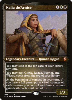 Magic: The Gathering - Nalia de'Arnise Foil - Commander Legends: Battle for Baldur's Gate