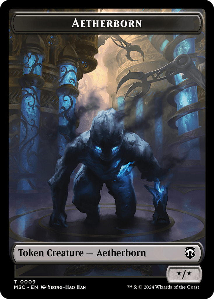 Magic: The Gathering - Aetherborn Token - Modern Horizons 3 Commander Tokens