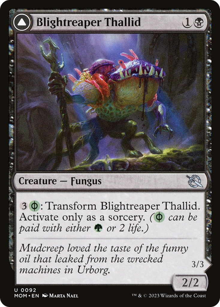 Magic: The Gathering - Blightreaper Thallid // Blightsower Thallid - March of the Machine