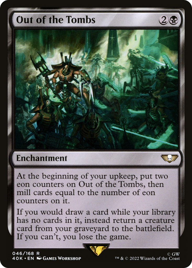 Magic: The Gathering - Out of the Tombs - Warhammer 40000 Commander