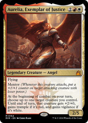 Magic: The Gathering - Aurelia, Exemplar of Justice - Ravnica Remastered