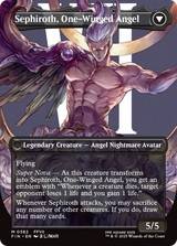 Magic: The Gathering - Sephiroth, Fabled SOLDIER // Sephiroth, One-Winged Angel Foil - Final Fantasy
