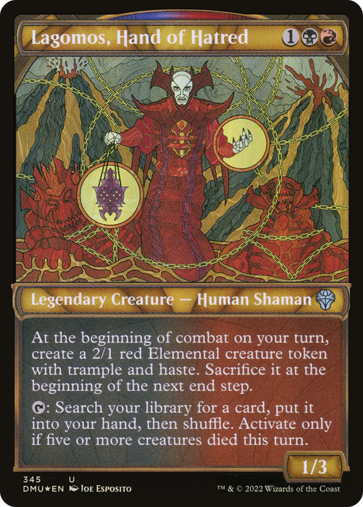 Magic the Gathering - Lagomos, Hand of Hatred Foil - Dominaria United