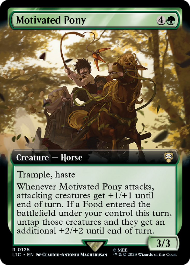 Magic: The Gathering - Motivated Pony - Tales of Middle-earth Commander