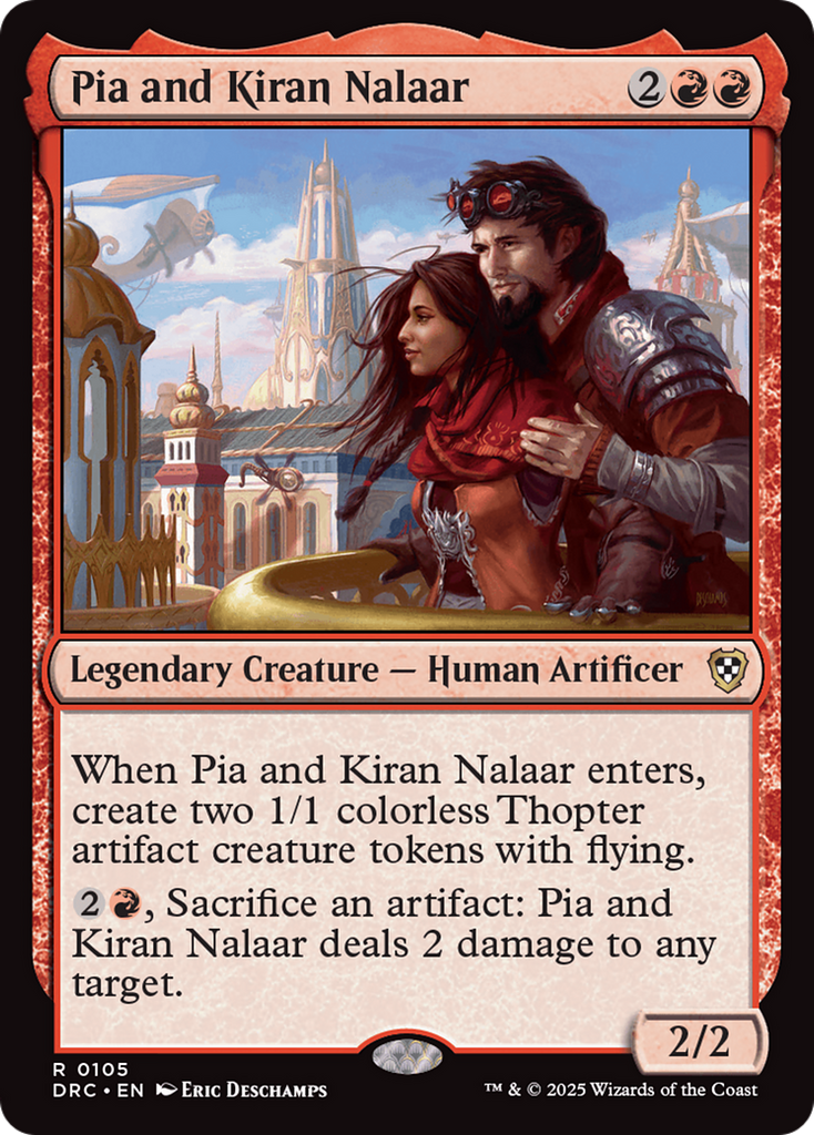 Magic: The Gathering - Pia and Kiran Nalaar - Aetherdrift Commander