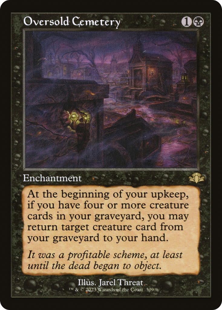 Magic: The Gathering - Oversold Cemetery - Dominaria Remastered