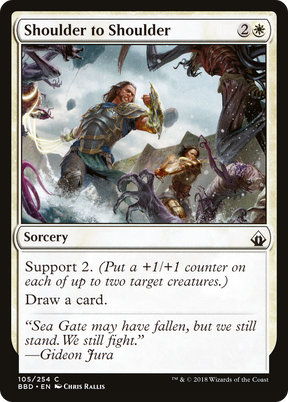 Magic: The Gathering - Shoulder to Shoulder Foil - Battlebond