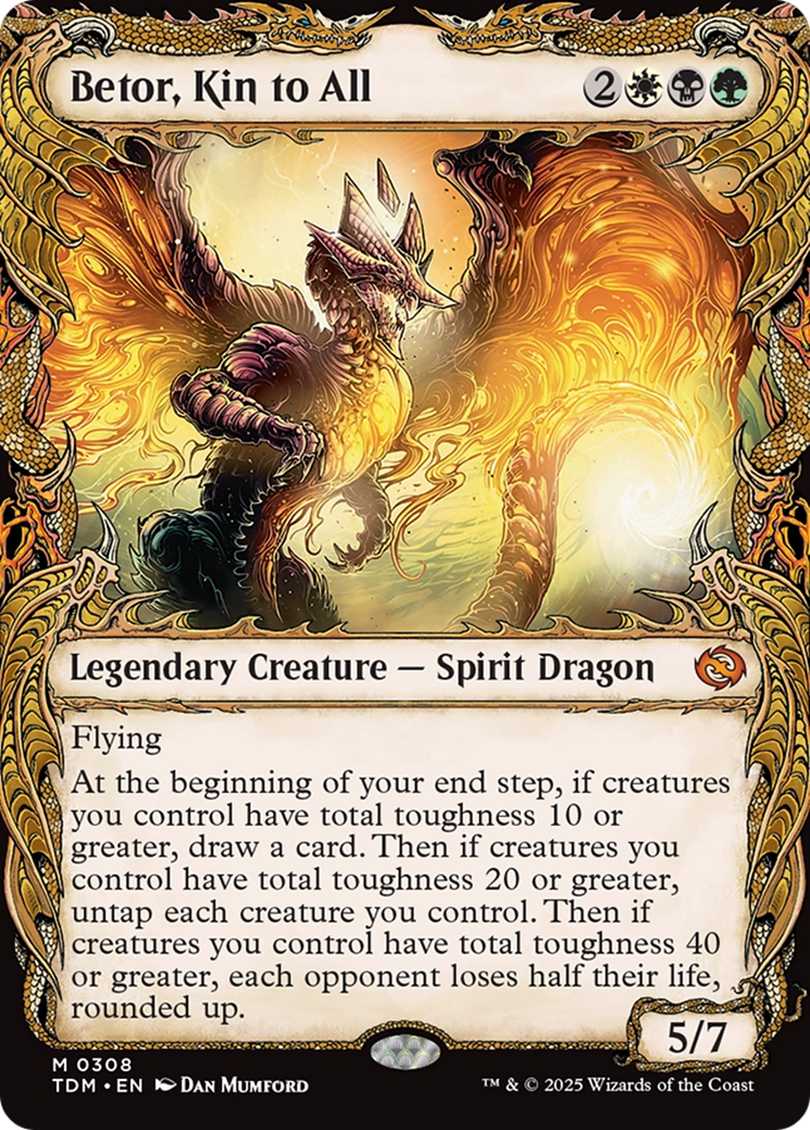 Magic: The Gathering - Betor, Kin to All Foil - Tarkir: Dragonstorm