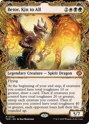 Magic: The Gathering - Betor, Kin to All Foil - Tarkir: Dragonstorm