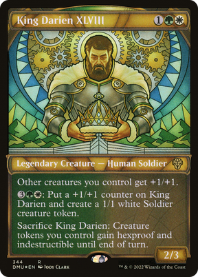 Magic the Gathering - King Darien XLVIII Foil - Dominaria United