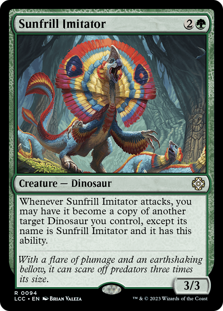Magic: The Gathering - Sunfrill Imitator - The Lost Caverns of Ixalan Commander