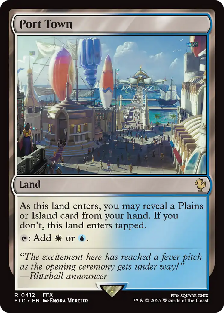 Magic: The Gathering - Port Town - Final Fantasy Commander