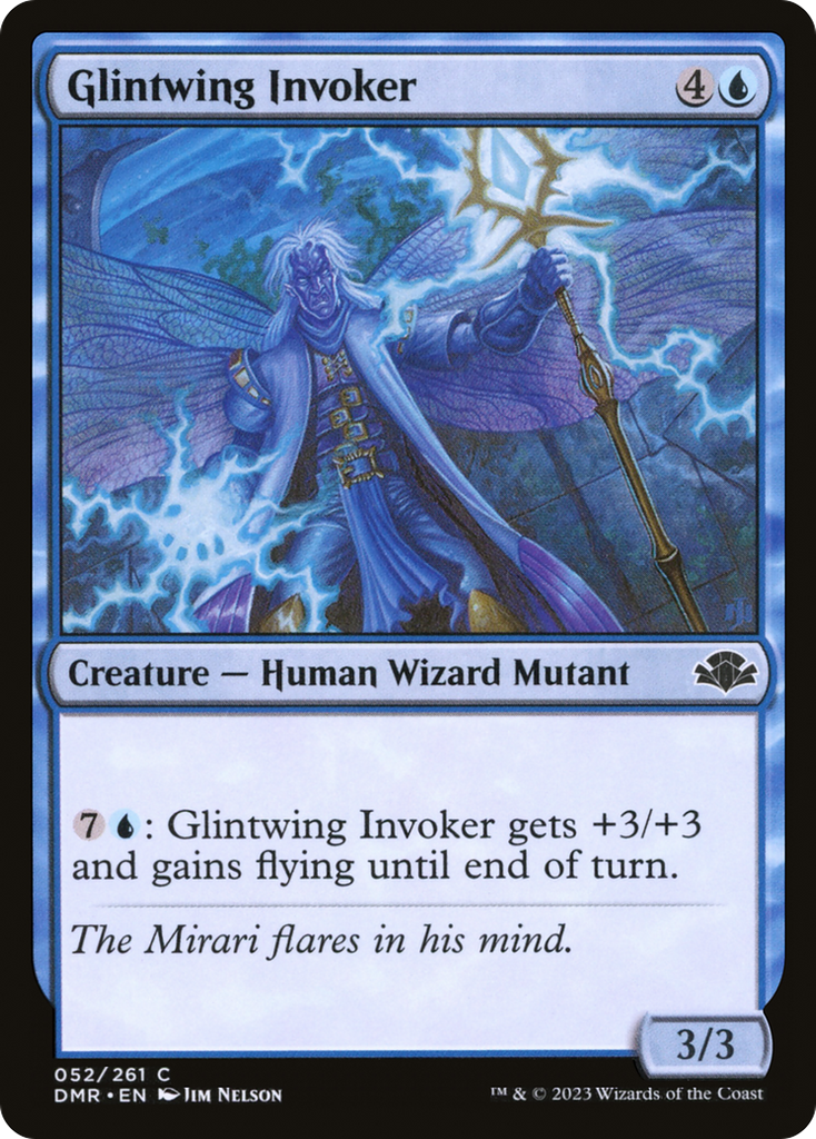 Magic: The Gathering - Glintwing Invoker Foil - Dominaria Remastered