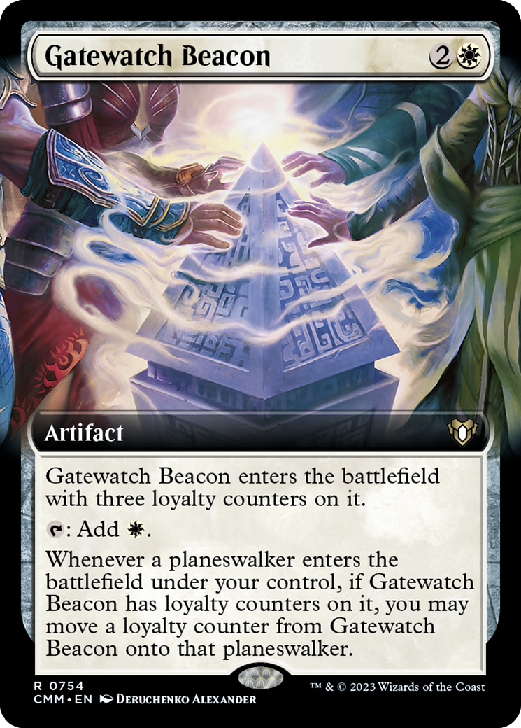 Magic: The Gathering - Gatewatch Beacon Foil - Commander Masters
