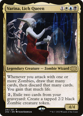 Magic: The Gathering - Varina, Lich Queen - Double Masters 2022