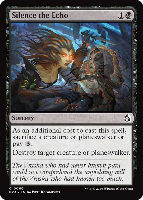 Magic: The Gathering - Silence the Echo - Reality Fracture