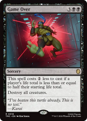 Magic: The Gathering - Game Over - Teenage Mutant Ninja Turtles Eternal