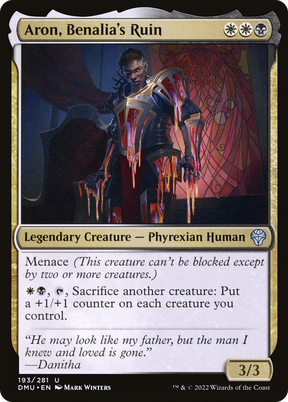 Magic: The Gathering - Aron, Benalia's Ruin Foil - Dominaria United